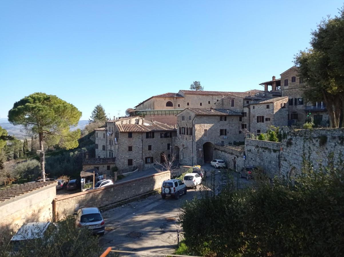 La Casa Dei Ricordi Lägenhet San Gimignano Exteriör bild
